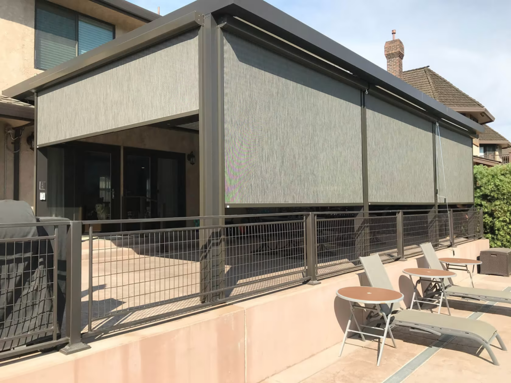Outdoor Power Screens for Arizona Homes